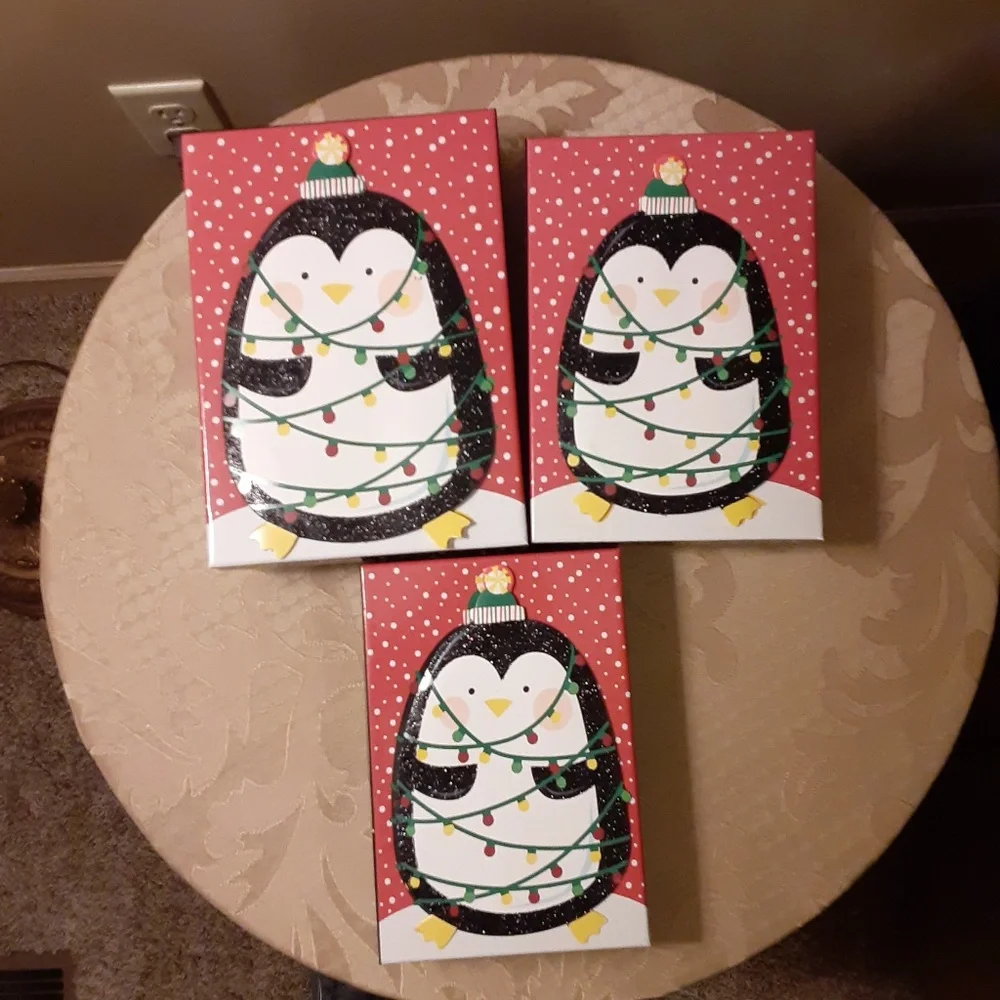 Penguin Set of 3 Nesting Gift Boxes